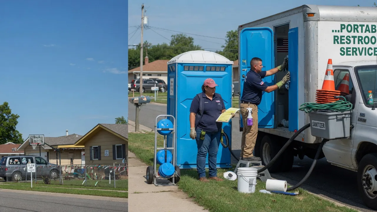 Porta Potty Rental in Waynesville, IL near me